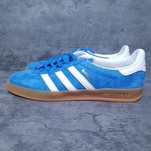 ADIDAS Gazelle Indoor‎ Originals Casual Shoes Mens 12 Blue Bird Gum H06260 Nby